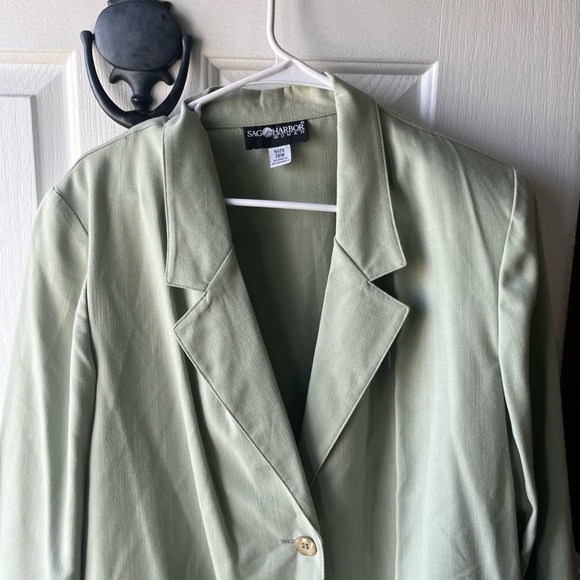 Sage Green Blazer - Picture 4 of 5